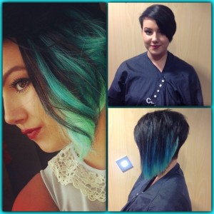 Blue Hair Transformation