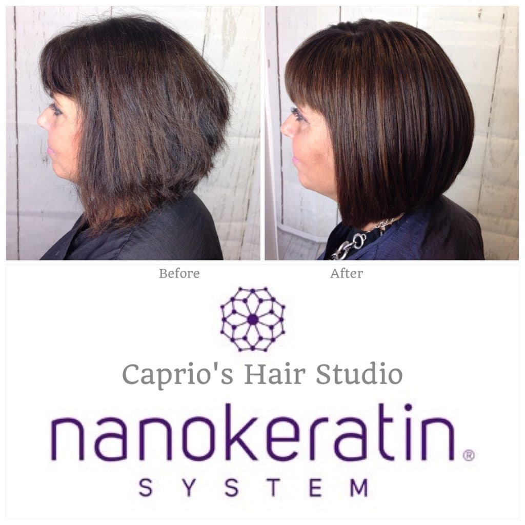 Hazel - Nanokeratin Before and After