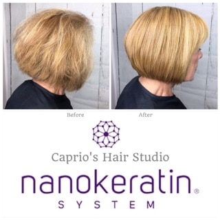 Nanokeratin Before and After