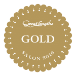 Gold Logo for Great Lengths Salon