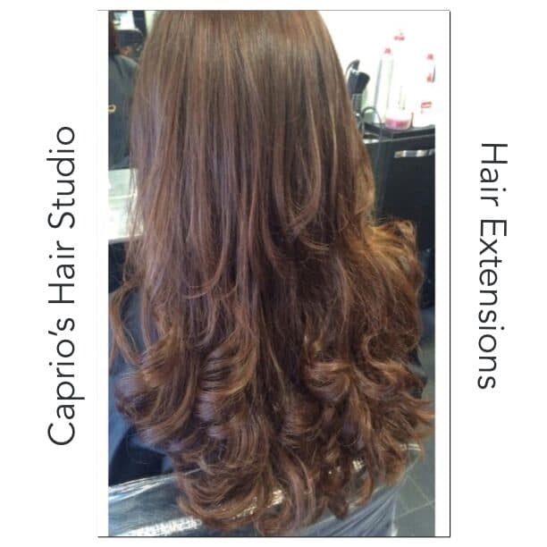 after 10 Curly Hair Extensions - After