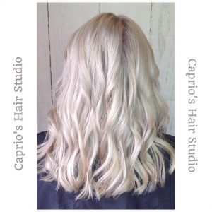 Platinum Blonde Hair Colouring