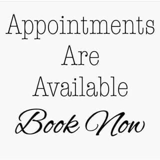 Appointments are Available - Book Now