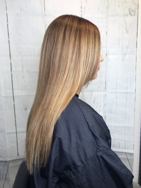 After Nano Keratin Treatment