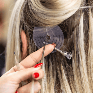 Human hair extensions, from Great Lengths, are available at our hairdressers in Stourbridge