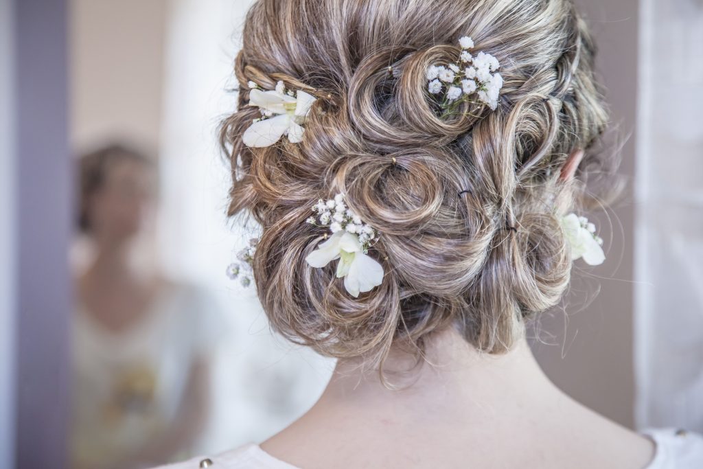 bridal hair
