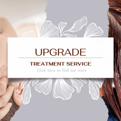 upgrade to luxury hair treatments