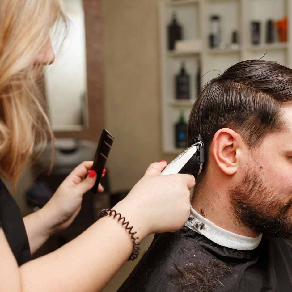 our hair salon performs mens haircuts We perform a range of men's haircuts as a barbers in Kingswingford